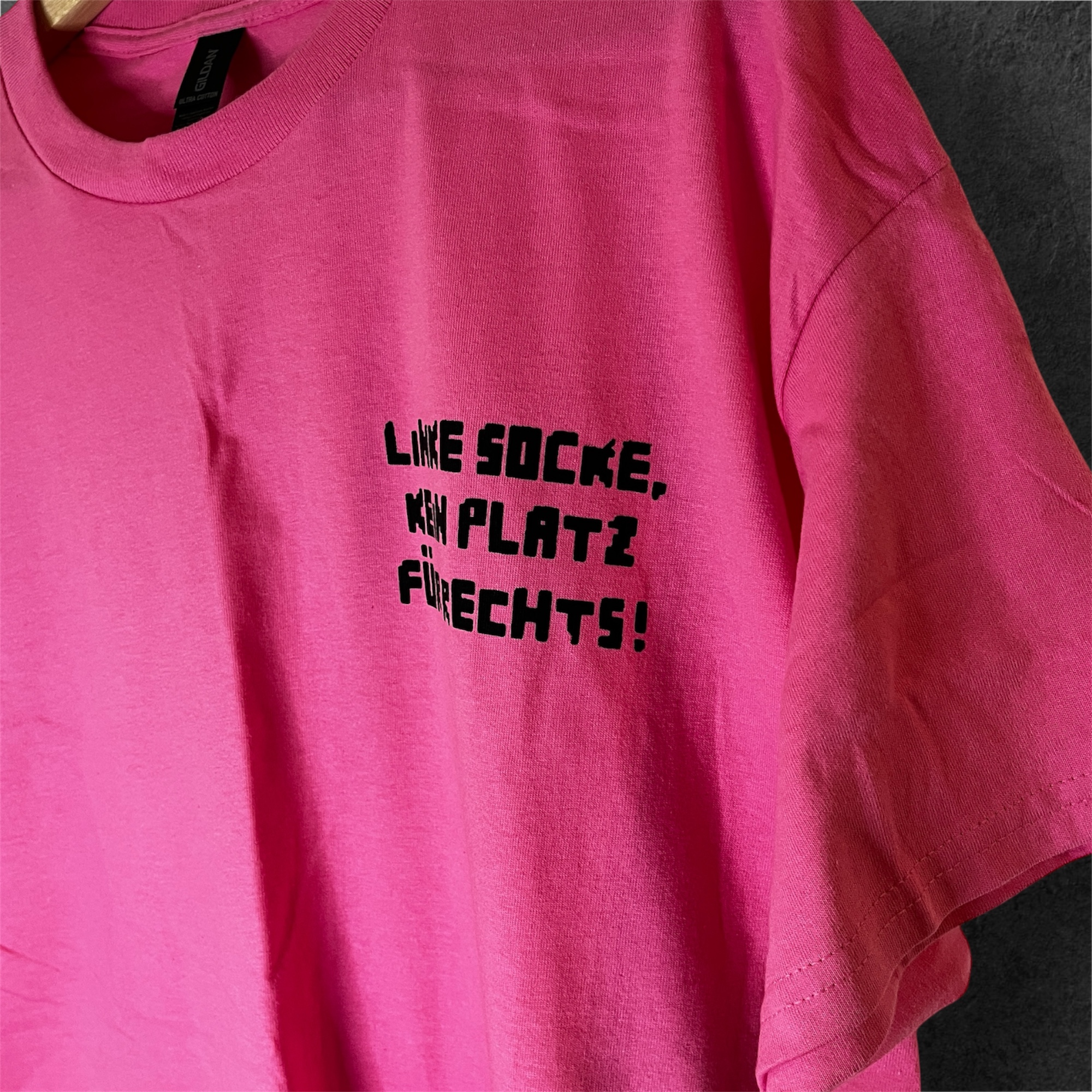 👕LINKE SOCKE, KEIN PLATZ FÜR RECHTS! - ***auf Bestellung*** T-Shirt nach Wunsch – Bild 12