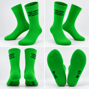 🧦 Bunte – LINKE SOCKE, KEIN PLATZ FÜR RECHTS!