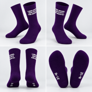 🧦 Bunte – LINKE SOCKE, KEIN PLATZ FÜR RECHTS!